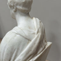 An Early 19th Century Marble Statue of William Wordsworth attributed to John Francis