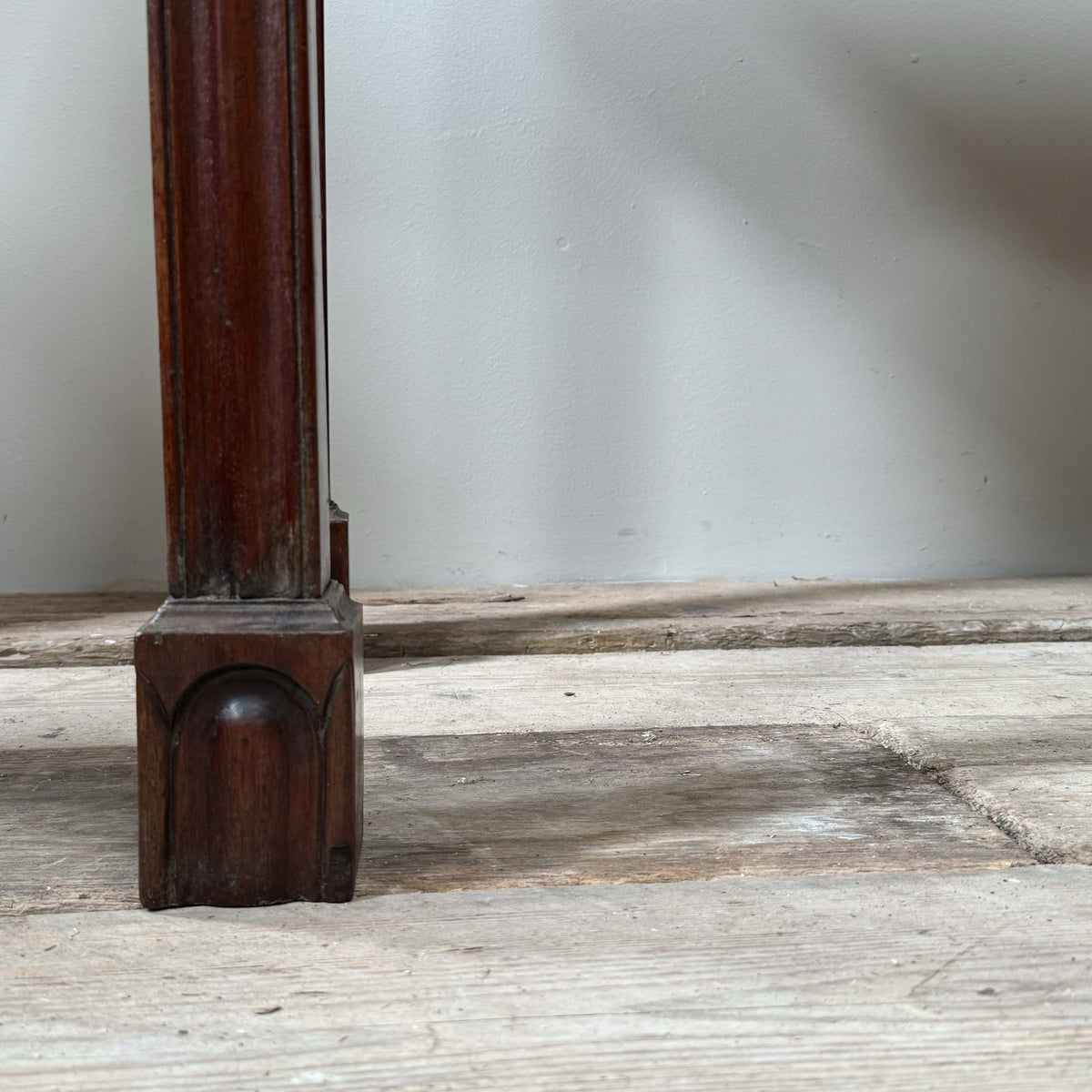 An Irish 18th Century and Later Mahogany Console Table