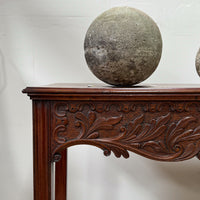 An Irish 18th Century and Later Mahogany Console Table