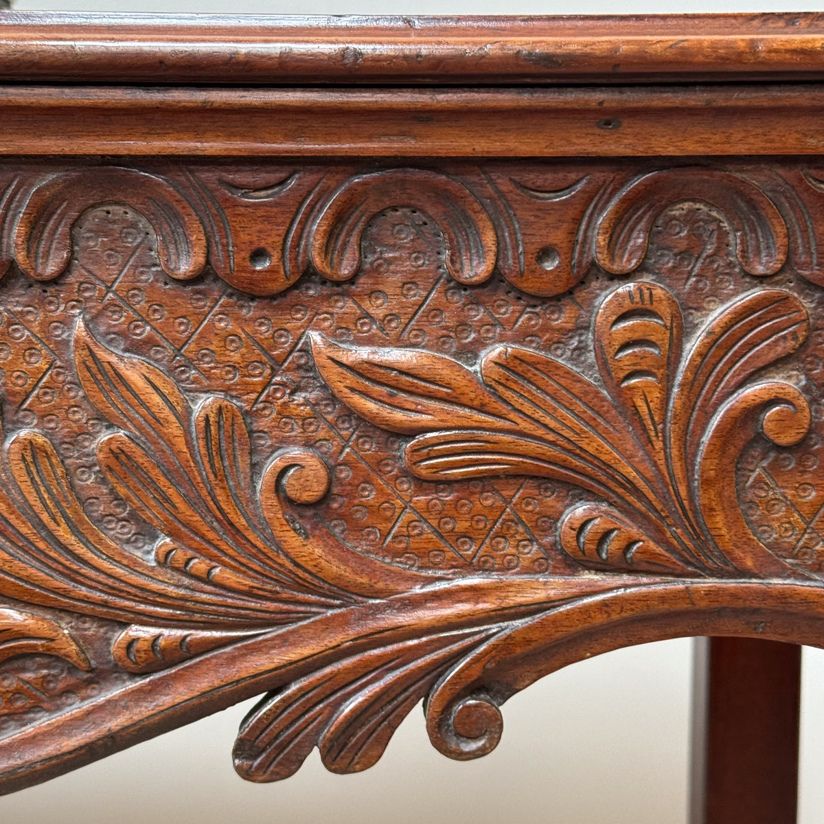 An Irish 18th Century and Later Mahogany Console Table