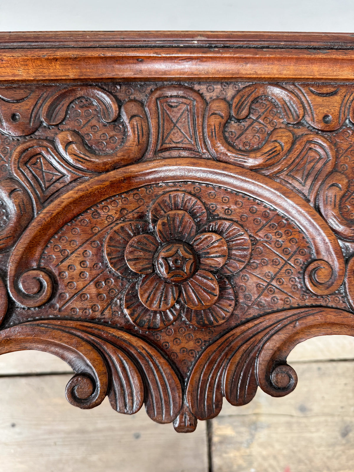 An Irish 18th Century and Later Mahogany Console Table