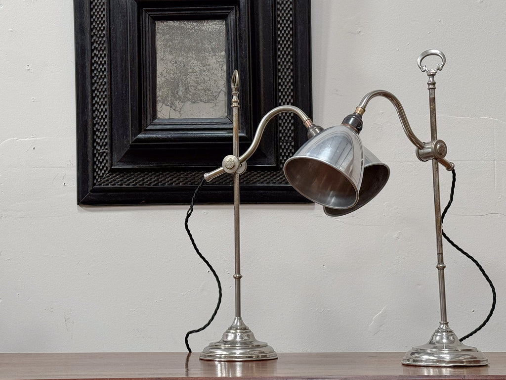 A Pair of Early 20th Century French Desk Lamps