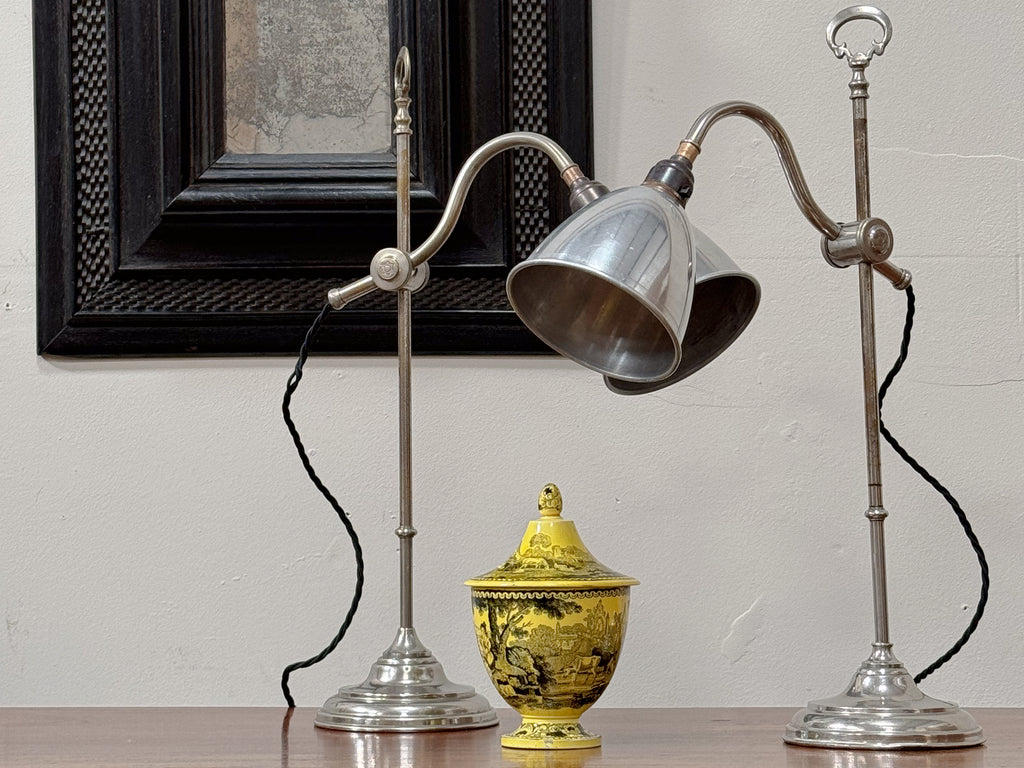A Pair of Early 20th Century French Desk Lamps