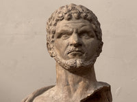 An Early 19th Century Fragmentary Terracotta Bust of Caracalla