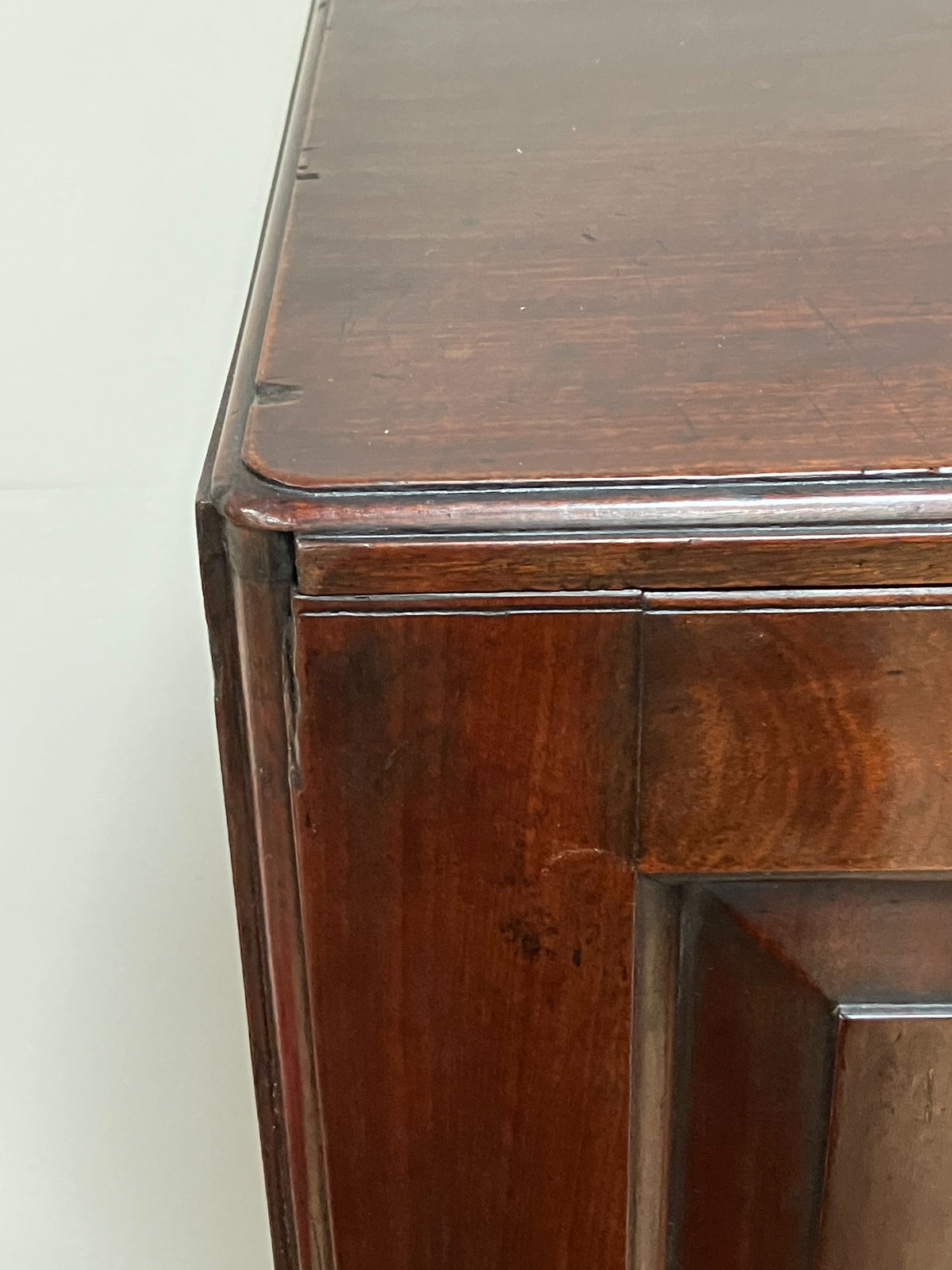 A George II Mahogany Press Cupboard