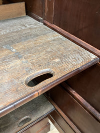 A George II Mahogany Press Cupboard