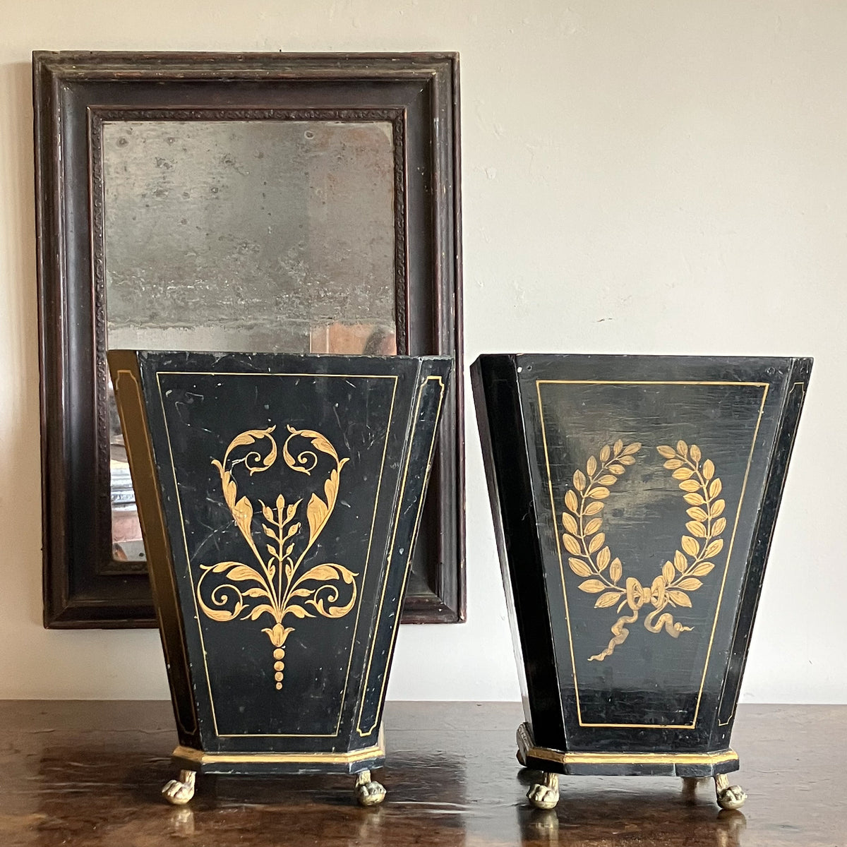 A Pair of Early 20th Century Bins