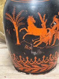 A Rare Early 19th Century Papier Mâché Attic Vase