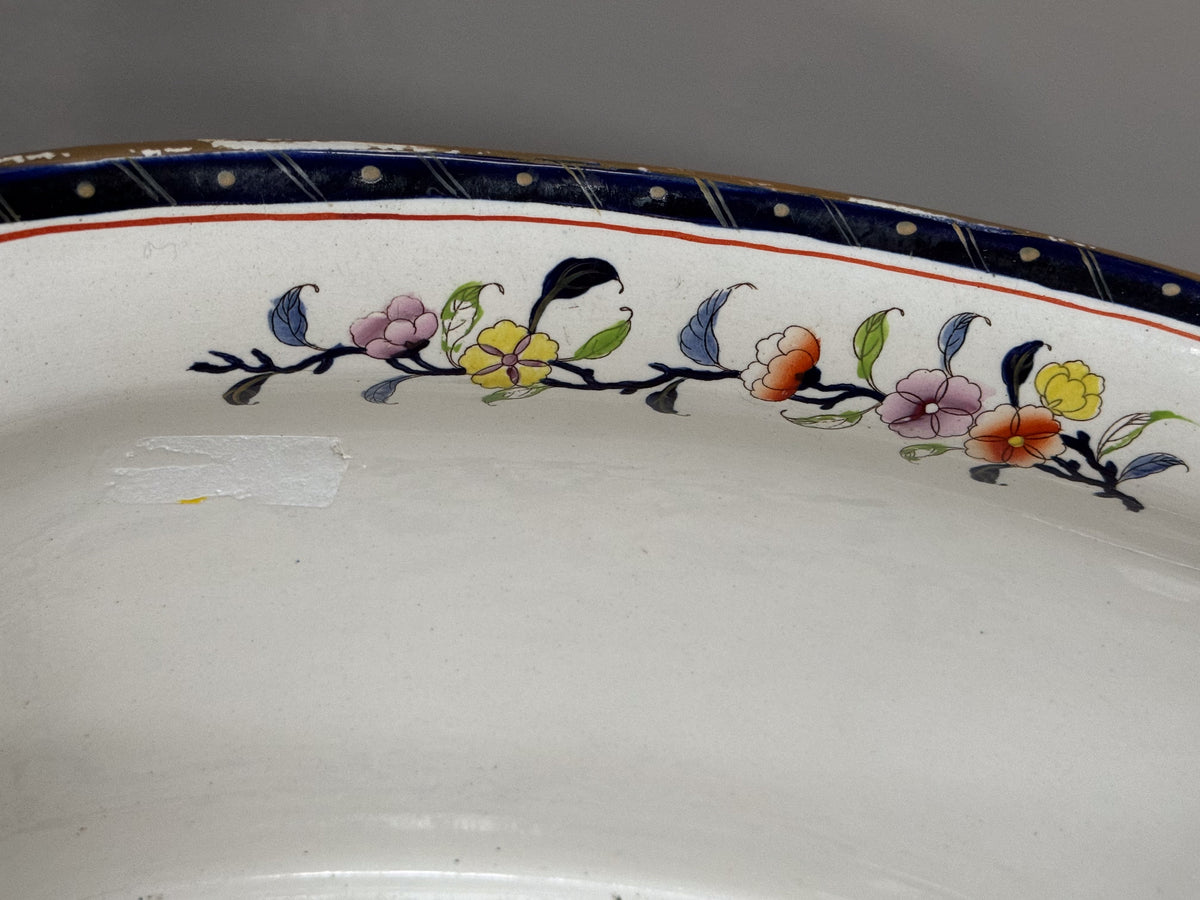 A Mid 19th Century Copeland Porcelain Foot Bath