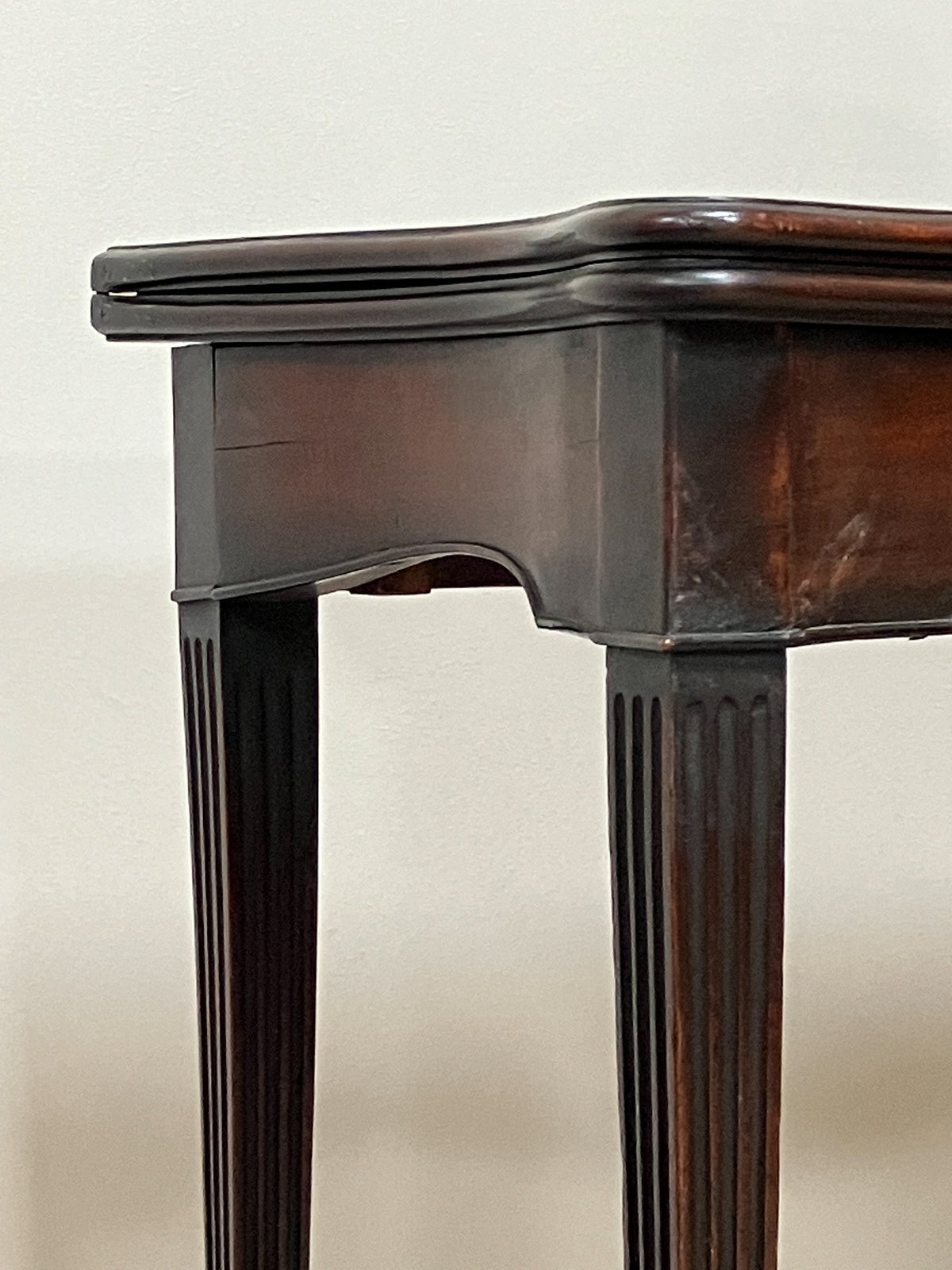 A Chippendale Period Mahogany Card Table