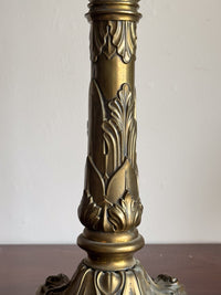 A Mid 19th Century Brass Lamp by Palmer & Co.