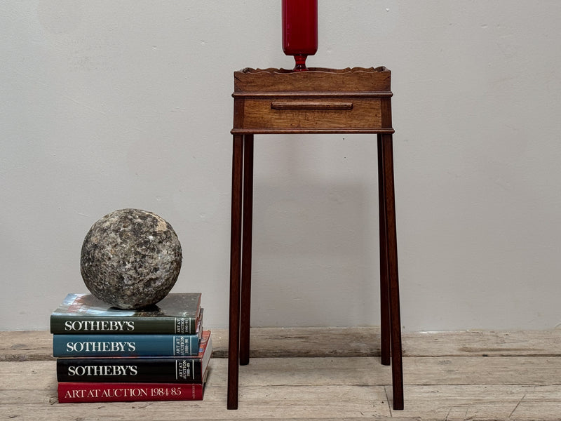 A George III Mahogany Kettle Stand