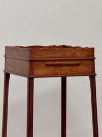 A George III Mahogany Kettle Stand