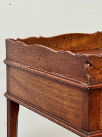 A George III Mahogany Kettle Stand