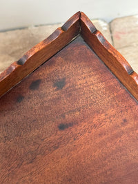 A George III Mahogany Kettle Stand