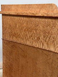 A 19th Century Birds Eye Maple Desk