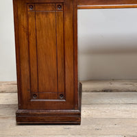 A 19th Century Gillows Amboyna Breakfront Library Desk