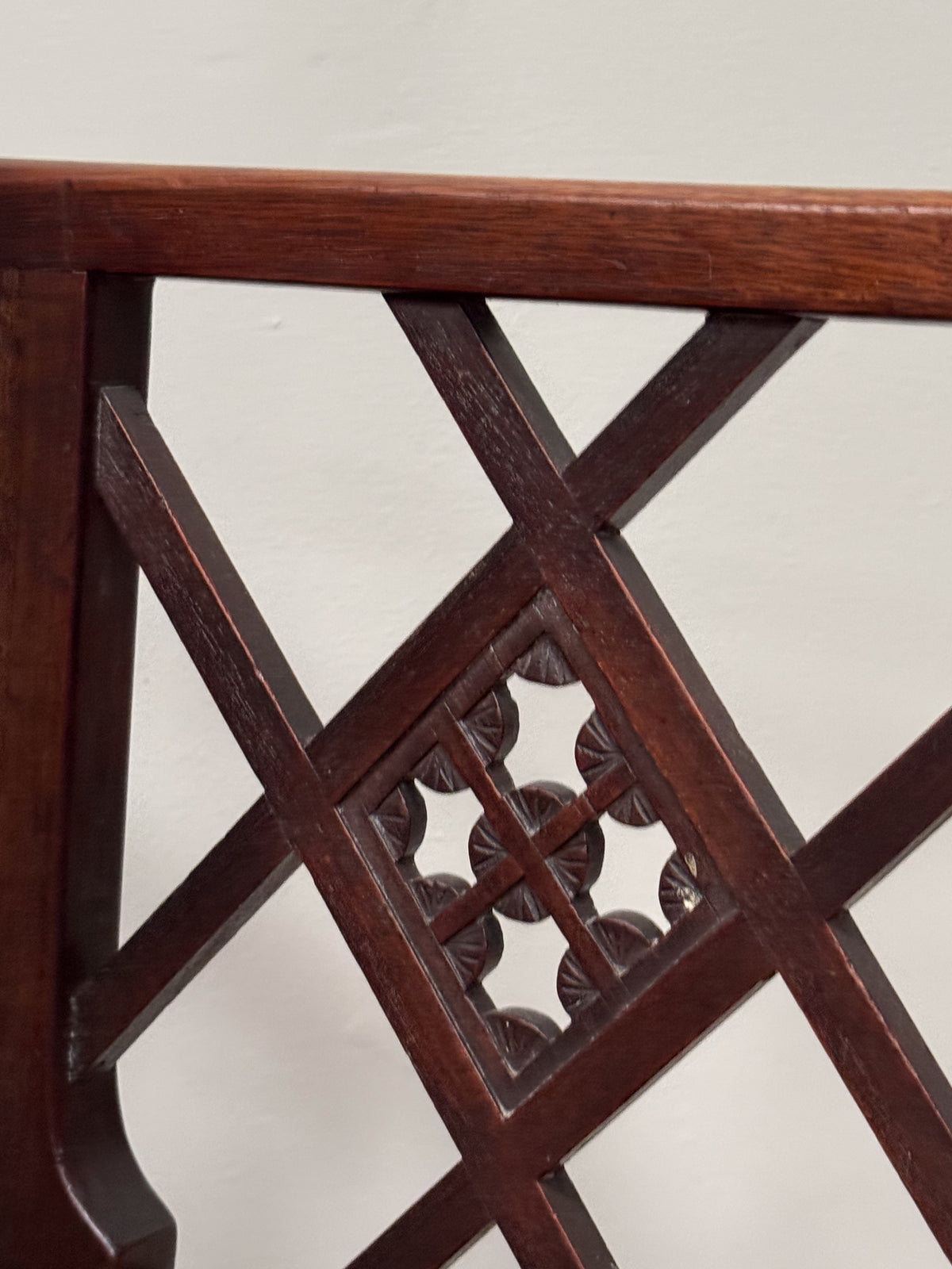 A Rare Set of Four George III Mahogany 'Cockpen' Armchairs