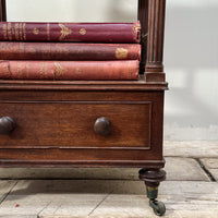 A Regency Mahogany Etageré Bookcase