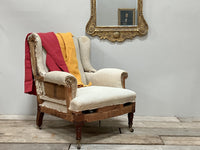 A 19th Century Wingback Armchair