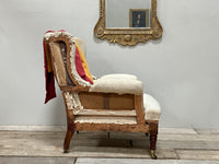 A 19th Century Wingback Armchair