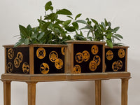 A Late 19th Century Brass & Japanese Lacquer Jardinieré