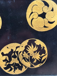 A Late 19th Century Brass & Japanese Lacquer Jardinieré