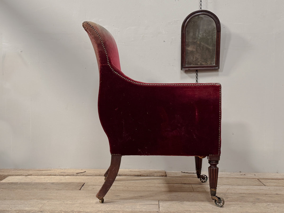 A Scottish Regency Library Chair in the manner of William Trotter (1772-1833)