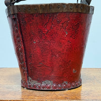 19th Century Leather Fire Buckets