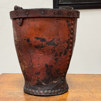 19th Century Leather Fire Buckets