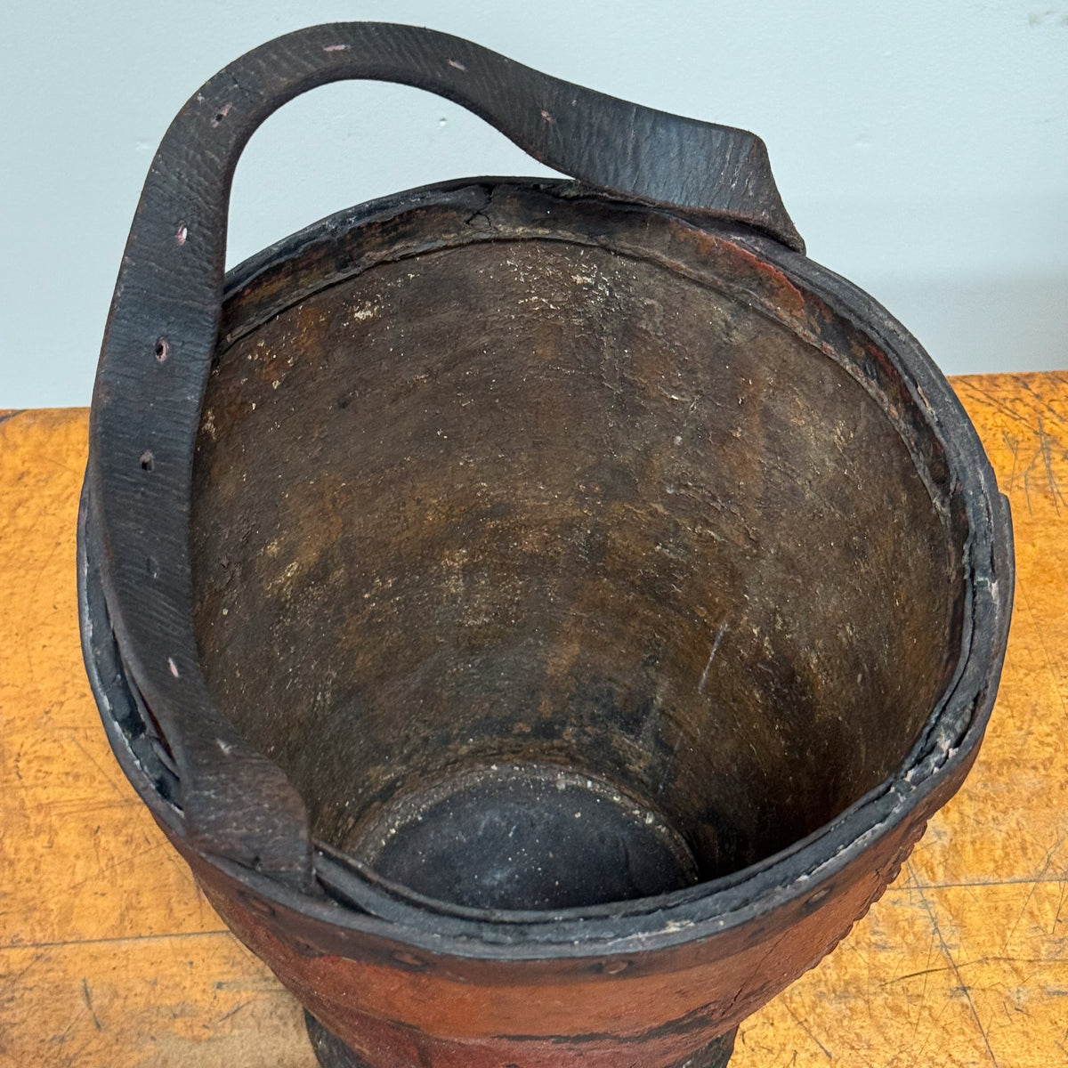 19th Century Leather Fire Buckets