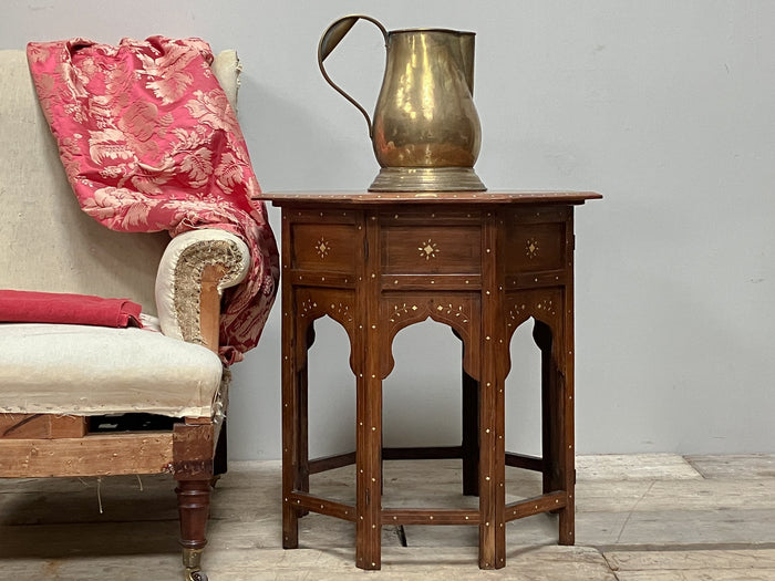 A Mid 19th Century Inlaid Hoshiarpur Table