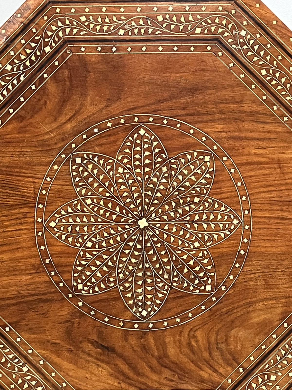 A Mid 19th Century Inlaid Hoshiarpur Table