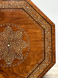 A Mid 19th Century Inlaid Hoshiarpur Table