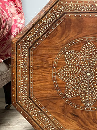 A Mid 19th Century Inlaid Hoshiarpur Table