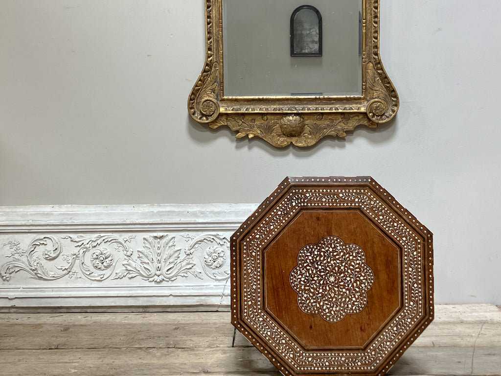 A Late 19th Century Inlaid Hoshiarpur Table