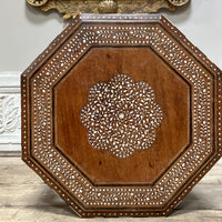 A Late 19th Century Inlaid Hoshiarpur Table