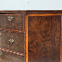 A William & Mary Oyster Veneered Chest of Drawers