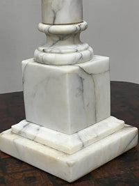 Late 19th Century Marble Lamps