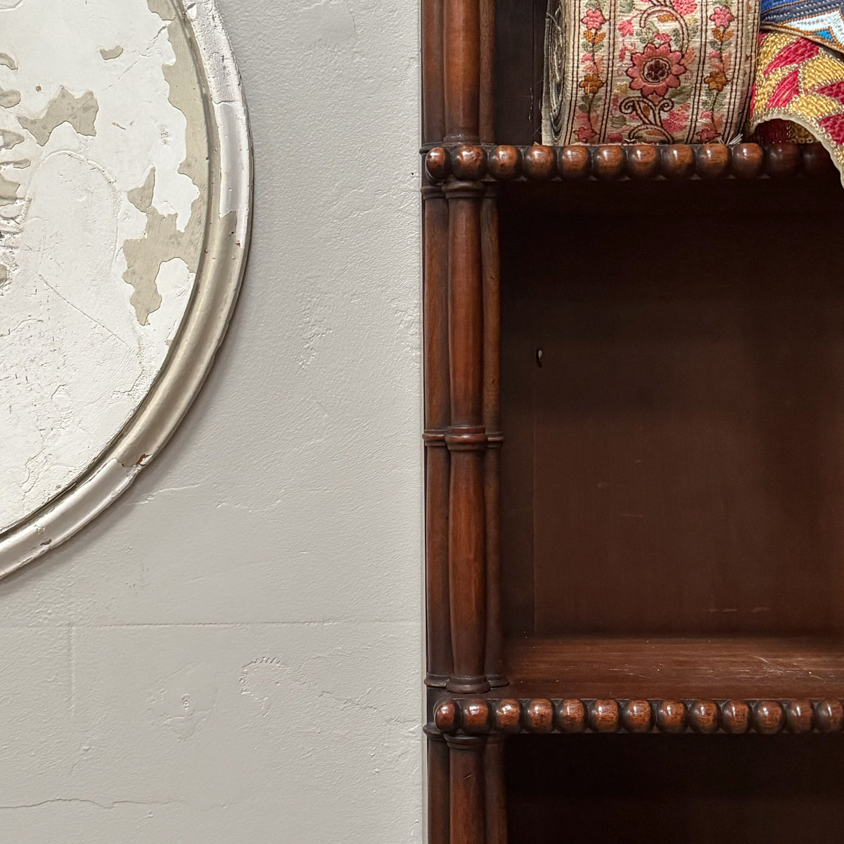 Mid 19th Century Mahogany Hanging Shelves