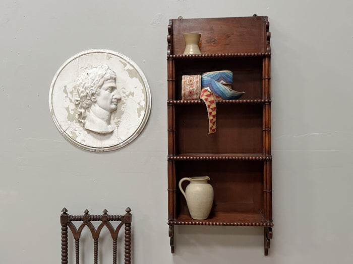 Mid 19th Century Mahogany Hanging Shelves