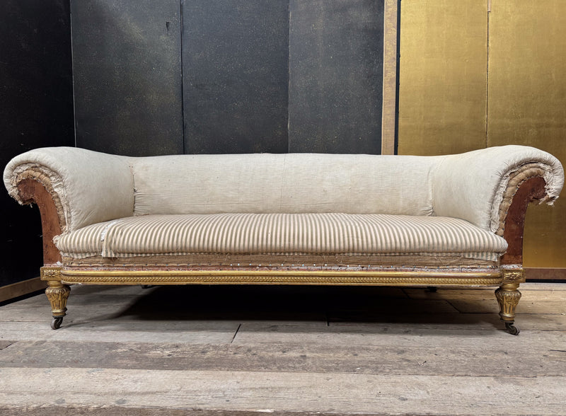 A 19th Century Giltwood Sofa attributed to Holland & Sons