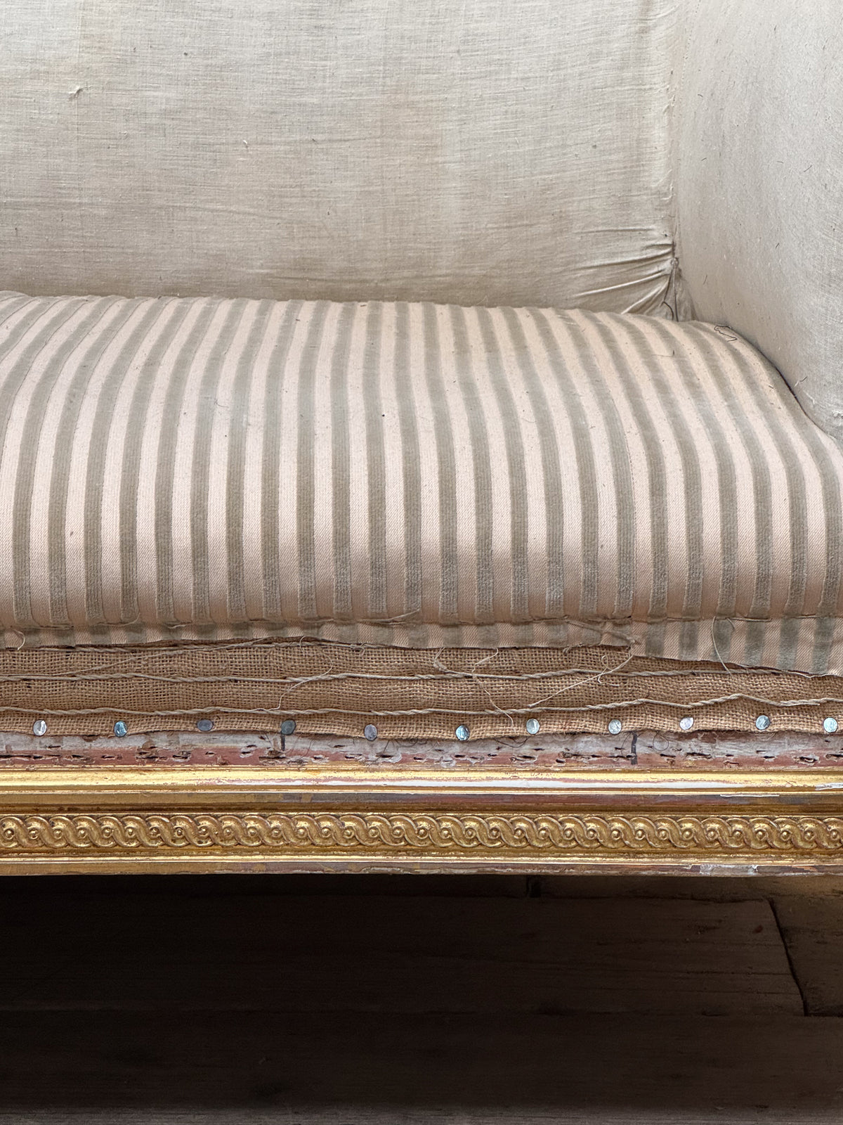 A 19th Century Giltwood Sofa attributed to Holland & Sons