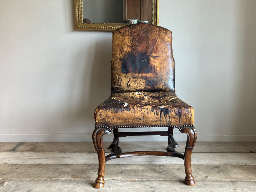 A George II Style Walnut Chair