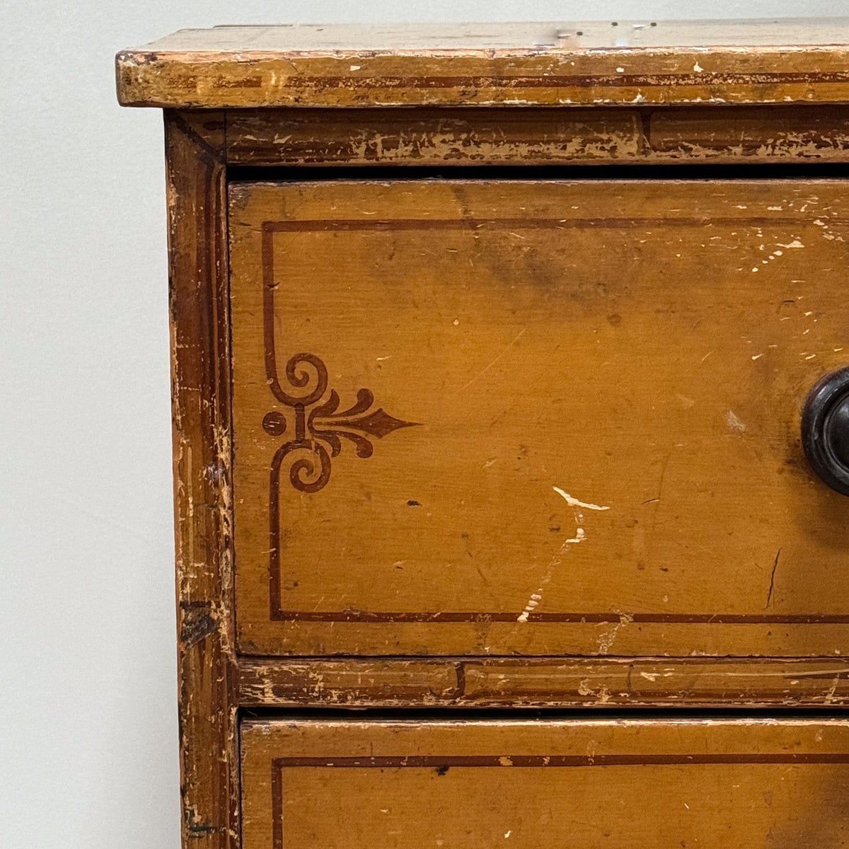 A Regency Painted Chest of Drawers