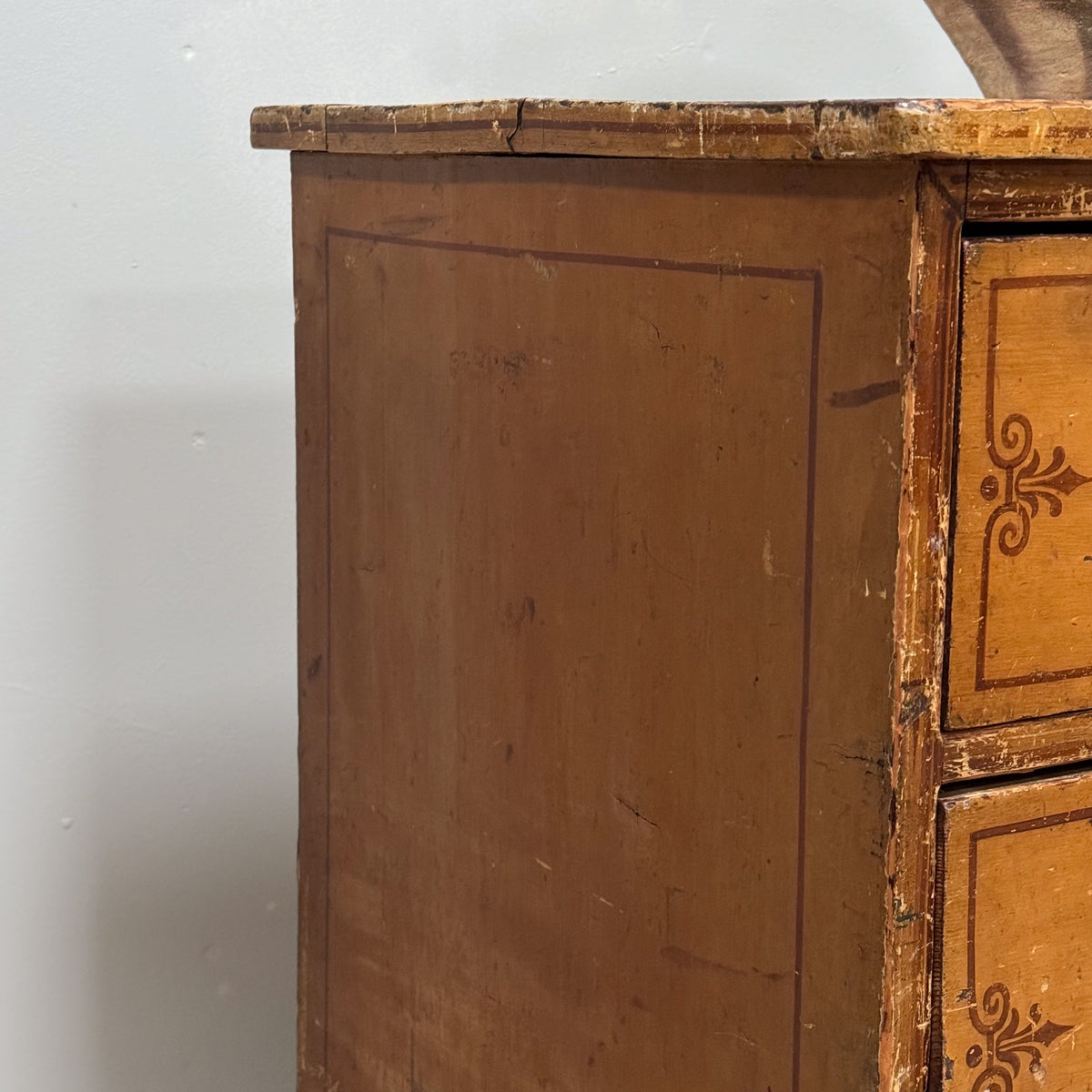 A Regency Painted Chest of Drawers