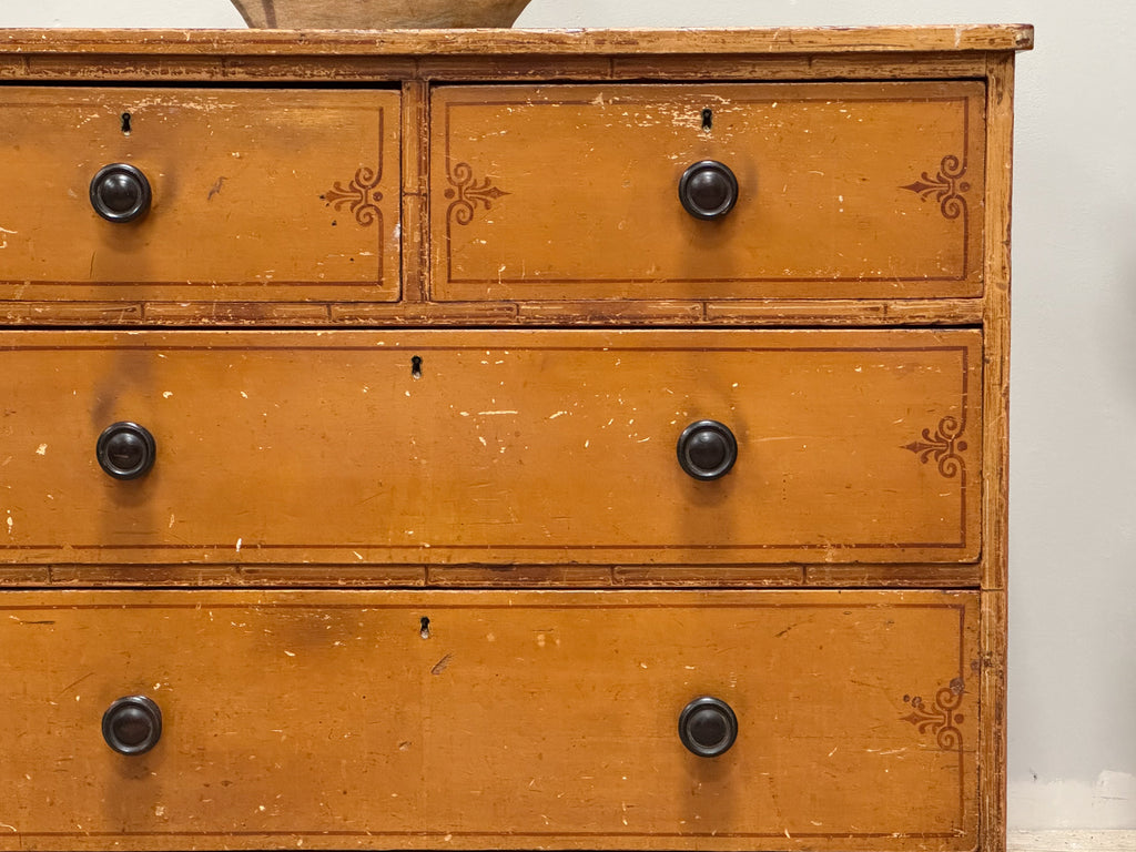 A Regency Painted Chest of Drawers