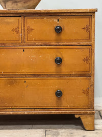 A Regency Painted Chest of Drawers