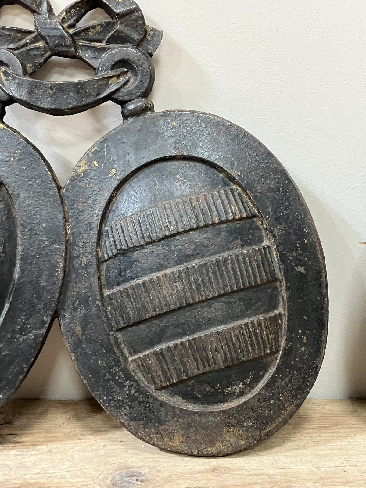 A Pair of Irish 19th Century Heraldic Shields