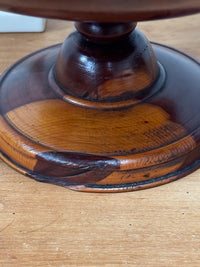 A 19th Century Lignum Vitae Tazza